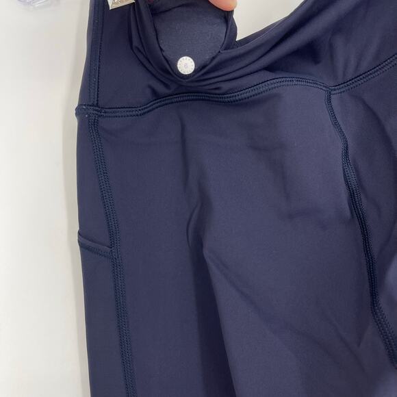 Lululemon Home Stretch Crop 19" Size 6 Midnight Blue - Picture 5 of 9
